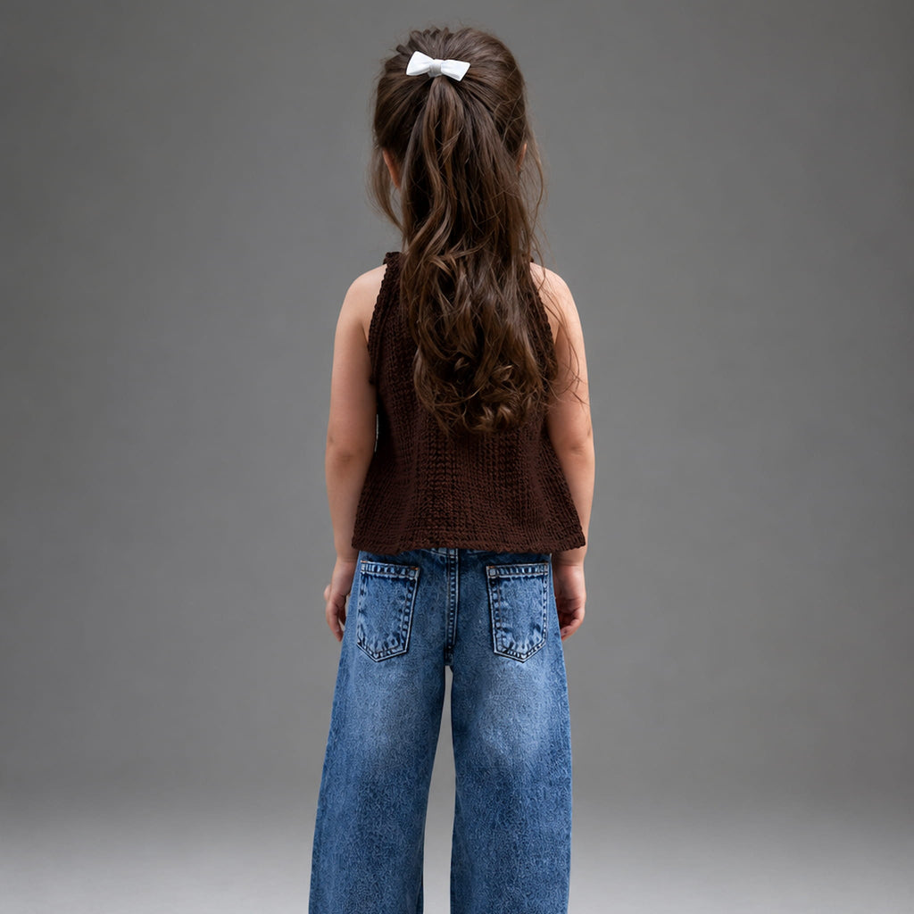 Textured Top & Wide Leg Set