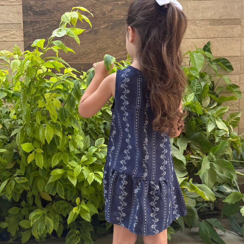 Floral Print Sleeveless Dress