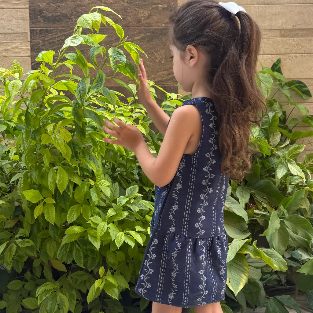 Floral Print Sleeveless Dress