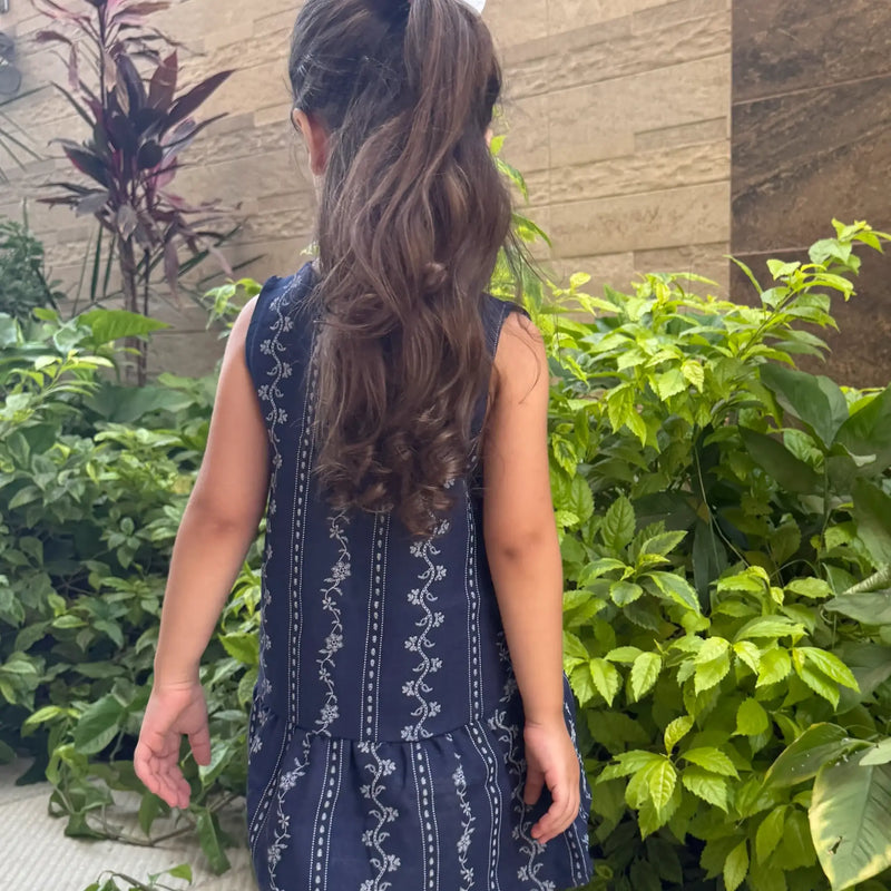 Floral Print Sleeveless Dress