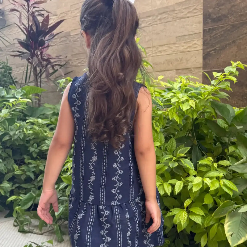 Floral Print Sleeveless Dress