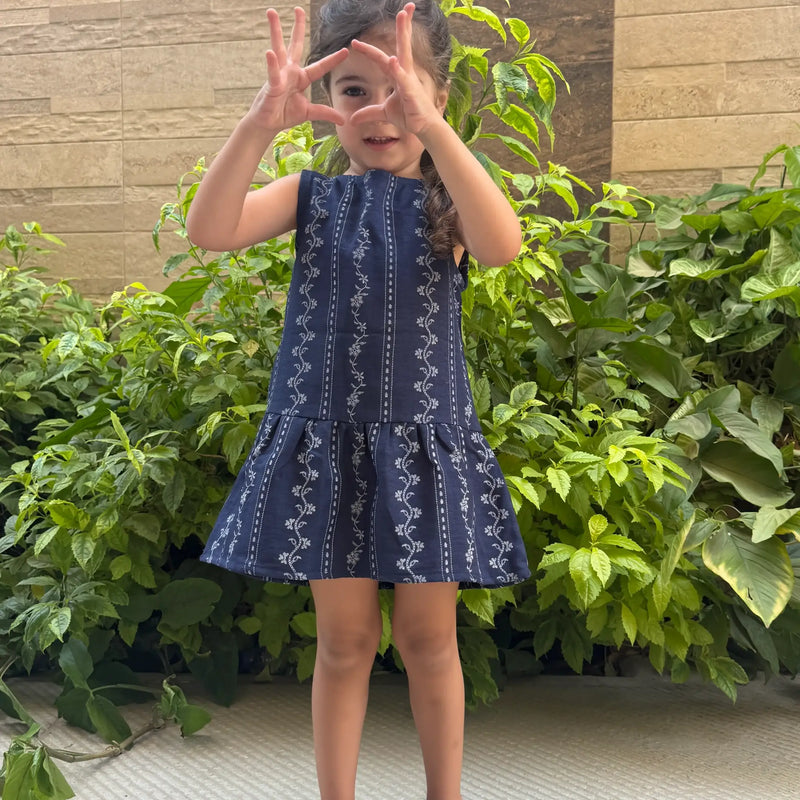 Floral Print Sleeveless Dress
