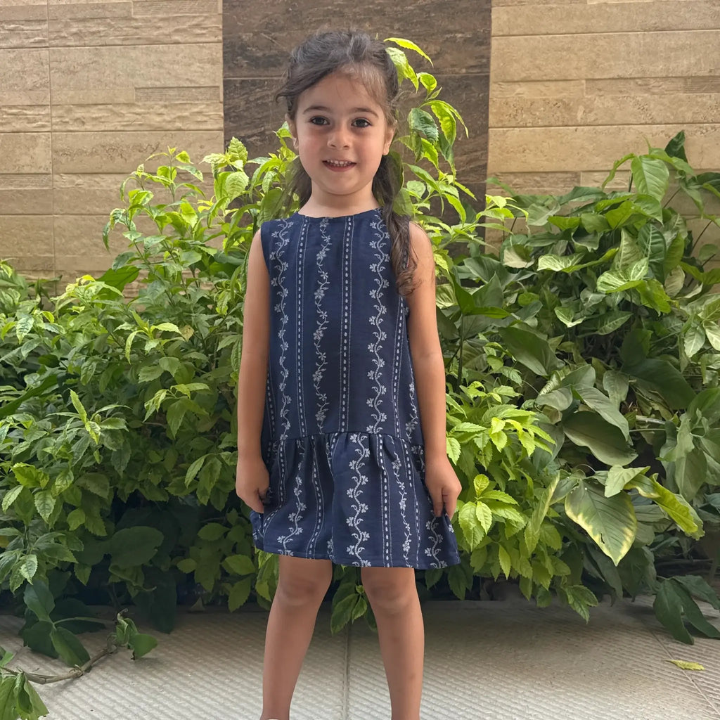 Floral Print Sleeveless Dress
