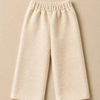 Wide Leg Beige Pants