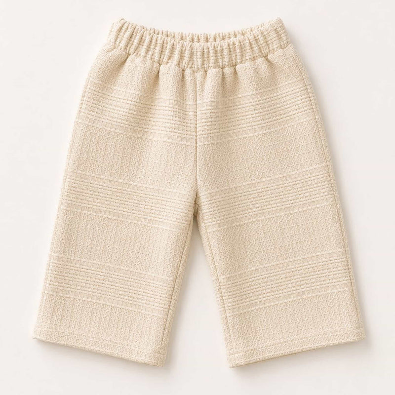 Wide Leg Beige Pants