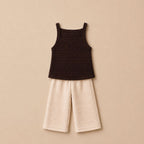 Textured Top & Wide Leg Set